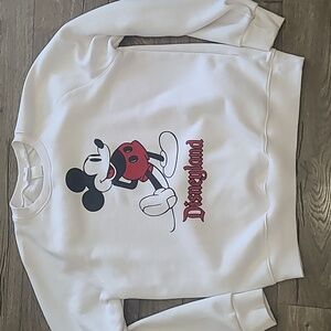 DisneyLand Mickey mouse sweater, white